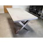 Eettafel - Massief/betonstuc - Ardworks BV, 100 tot 150 cm, Ophalen of Verzenden, Vijf personen of meer, Metaal