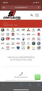 Carsleutel Apeldoorn reserve auto sleutel nodig? 055-3013984