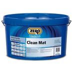 Zero Clean mat wit 10 liter wit of lichte kleuren, Nieuw, Verf, Ophalen of Verzenden, 20 liter of meer