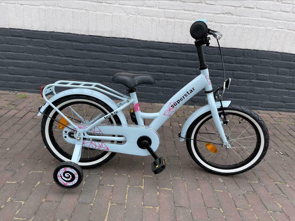 ≥ Loekie superstar Nieuwe meisje fiets 16 inch — Fietsen | Kinderfietsjes —  Marktplaats