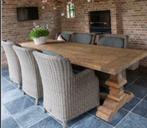 kloostertafel (s) landelijke tafel op maat en kleur gemaakt, Ophalen, Nieuw, Teakhout