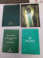 Diverse breitling en Rolex instructie boekjes ,org Tags.