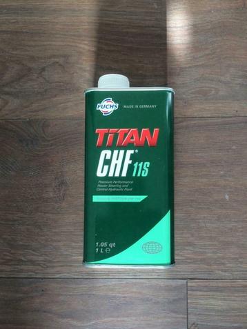 Aangeboden Fuchs Titan CHF 11 S hydrauliek olie