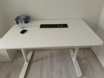 Ikea bekant bureau wit 120x80 - afbeelding 1