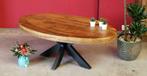 Salontafel Emma ovaal, Mangohout., Huis en Inrichting, Tafels | Salontafels, 100 tot 150 cm, Nieuw, Metaal, Minder dan 50 cm
