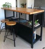Bartafel, Hogetafel, Statafel, Eettafel, Industrieel tafel, Huis en Inrichting, Ophalen of Verzenden, Nieuw