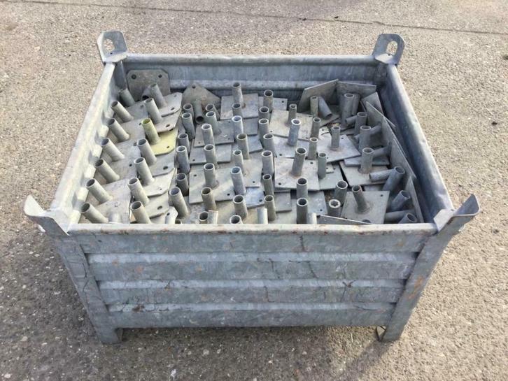 steigervoet,steigervoeten,steigerpoot,steigerpoten, Doe-het-zelf en Verbouw, Overige Doe-het-zelf en Verbouw, Zo goed als nieuw