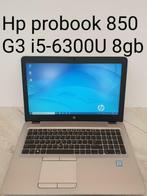 Hp probook 850 G3 17,3 inch i5-6300U 8gb ram 128gb SSD