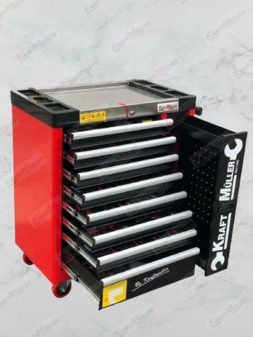 gereedschapswagen XXL pro 9 lades -7 gevuld,, NIEUW!! beschikbaar voor biedingen