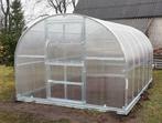 Tunnelkas Hortensia 3x8m 24m² 4/6mm polyplaten broeikas, Nieuw, Kweekkas, Polycarbonaat, Staal