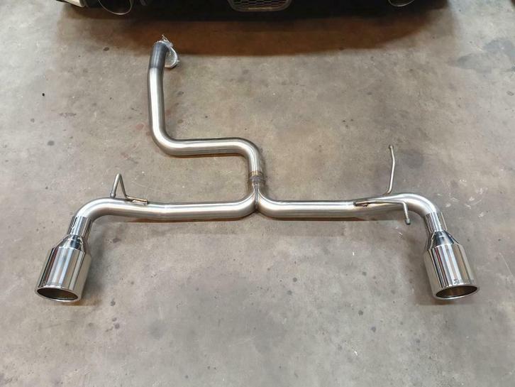 Nieuwe demperloze rvs uitlaat Abarth 500, Auto-onderdelen, Uitlaatsystemen, Fiat, Nieuw, Ophalen