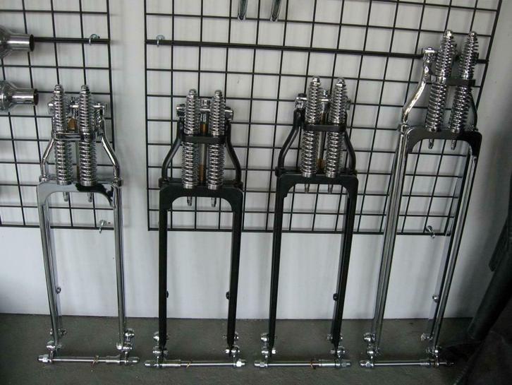 Springer voorvork DNA springer fork vanaf 575 euro, Motoren, Onderdelen | Harley-Davidson, Nieuw, Ophalen of Verzenden