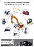 LMP- parts:  betaalbare topkwaliteit graafmachine onderdelen, Zakelijke goederen, Machines en Bouw | Kranen en Graafmachines, Ophalen of Verzenden