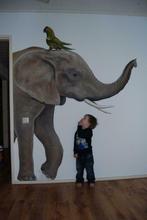 Muurschildering Muurschilderingen ! De leukste !!, Diensten en Vakmensen, Kunstenaars en Portretschilders, Komt aan huis, Overige kunsten