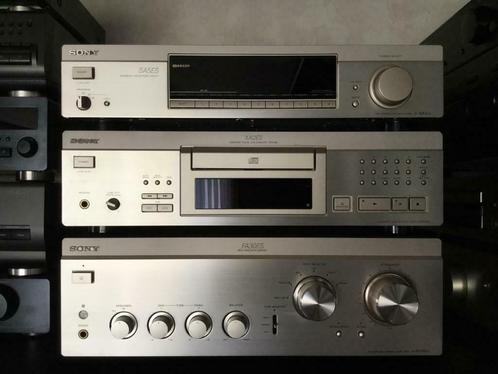 ✅ Sony hifi Componenten ! Normal QS. ES.  GARANTIE 🎶, Audio, Tv en Foto, Versterkers en Receivers, Zo goed als nieuw, Stereo