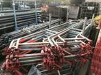 Layher Allround buitenleuning / binnenleuning / trapgatafsch, Ophalen, Zo goed als nieuw, Gevelsteiger, 2 tot 5 meter