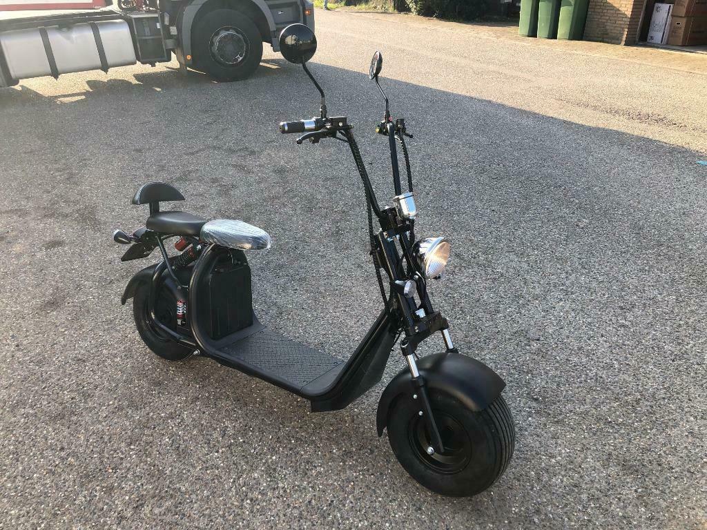 ≥ Electrische Step Harley citycoco 1500w, met kenteken 25 /45 — Steps —  Marktplaats