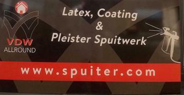 latexspuiter wanden/plafonds spuitwerk deuren-kozijnen enz beschikbaar voor biedingen