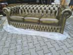 Chesterfield 3.5 zit bank olijfgroen groen + GRATIS BEZORGD