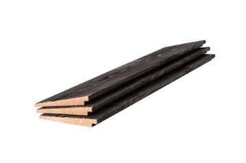 Zweeds Rabat | Zwart & Blank | Potdekselplanken | Tuinhout  beschikbaar voor biedingen