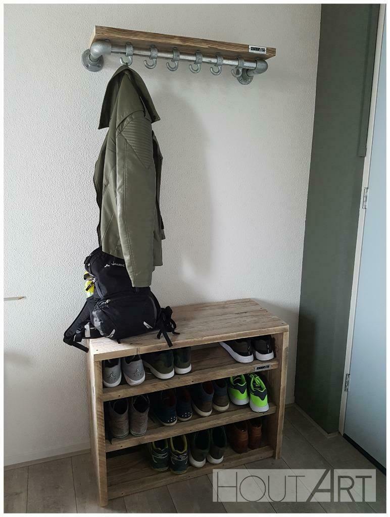 Schoenenrek Steigerhout (diverse afmetingen), Info@hout-art.nl, Nieuw, Ophalen of Verzenden, Hoeves 3 in Schijndel