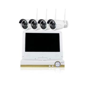 Beveiligingscamera set Wifi 4Camera's+ Gratis 500GB Geheugen beschikbaar voor biedingen