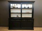Buffetkast Degen in het zwart of zwart met eiken Nieuw, Glas, Klassiek, industrieel, modern, Nieuw, 200 cm of meer