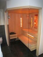 Luxe Finse sauna met infrarood, Ophalen of Verzenden, Nieuw, Fins of Traditioneel, Complete sauna