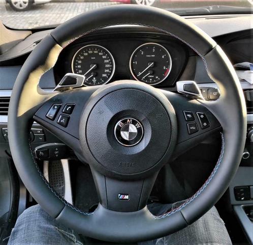 Inruil bmw stuur 5 serie e60 e61 flipper  m5 leer 6 serie, Auto-onderdelen, Besturing, BMW, Nieuw, Ophalen of Verzenden