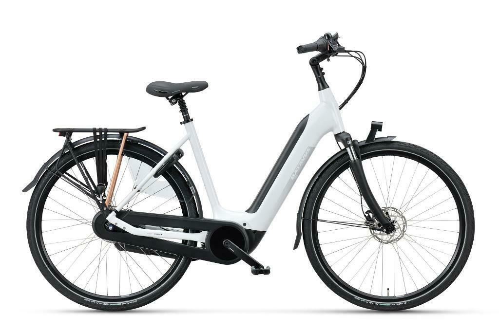 ≥ Batavus Finez E-go Power Parelmoer glans dames E-bike! D53cm —  Elektrische fietsen — Marktplaats