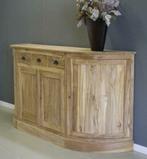 Teak dressoir met ronde hoeken; Indoteak, Ophalen, 150 tot 200 cm, Teakhout, Nieuw
