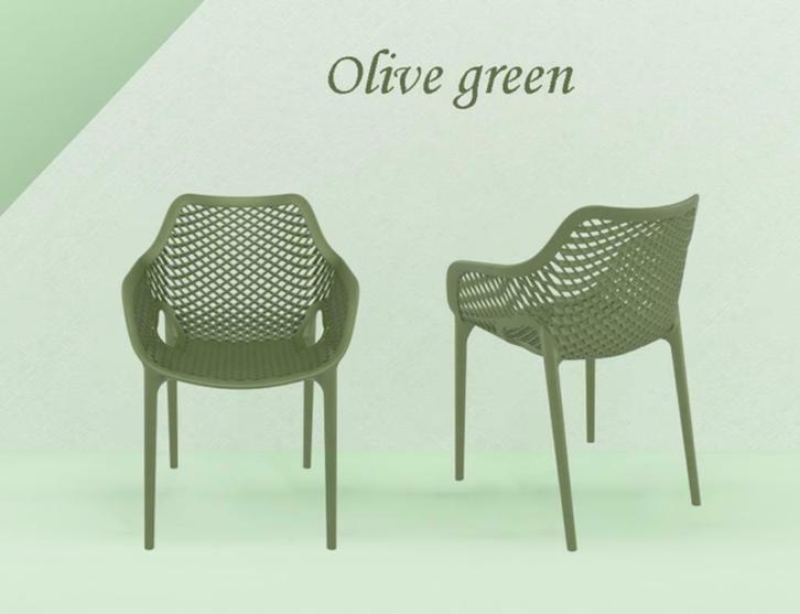 Ariane - Air XL Stoel - Olijf Groen - Siesta, Zakelijke goederen, Horeca | Meubilair en Inrichting, Meubilair, Nieuw in verpakking