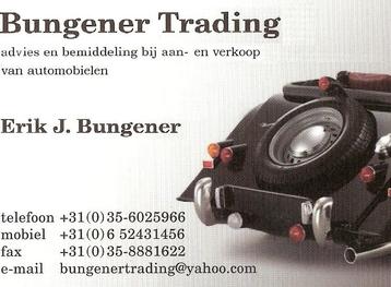 Bungener Trading, advies & bemiddeling automotive