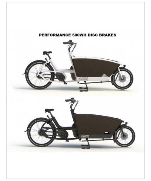 Urban Arrow Performance Plus ,!, Fietsen en Brommers, Fietsen | Bakfietsen, Nieuw, 2 kinderen, Ophalen of Verzenden