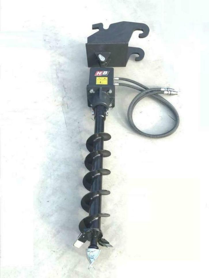 Grondboor set CW10 graafmachine, Zakelijke goederen, Agrarisch | Werktuigen, Grondbewerking, Ophalen