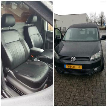 Volkswagen caddy stoelen zwartleder banen. NIEUW!