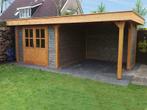 Mooie Tuinhuis met overkapping 300x300+300x300 Korgen, 200 tot 400 cm, Tuinhuis, Nieuw, Ophalen of Verzenden