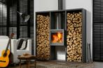 Designhaard van Dik Geurts Bora Wall EA, Huis en Inrichting, Kachels, Nieuw, Hout, Vrijstaand