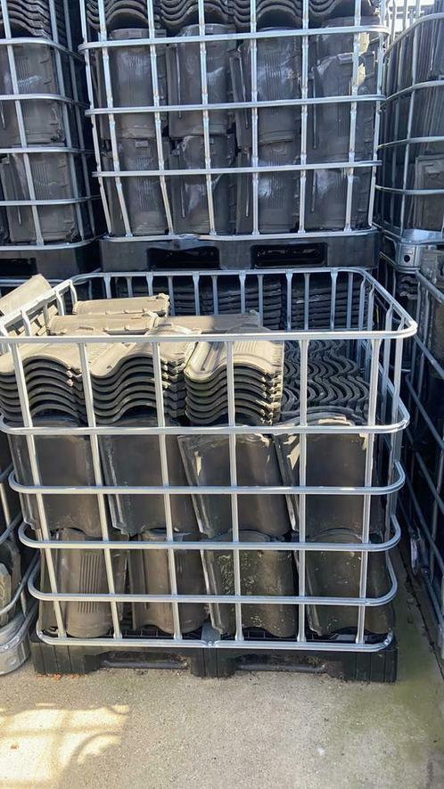 Ovh blauw gesmoord / zwart: Van Oordt / KDN / Monier 206, Doe-het-zelf en Verbouw, Dakpannen en Dakbedekking, Nieuw, Dakpannen