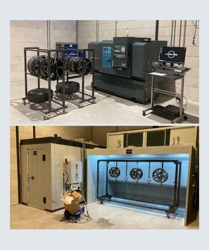 Velgherstel - CNC Glansdraaien  - Poedercoaten - Richten, Auto-onderdelen, Banden en Velgen, Velg(en), Ophalen