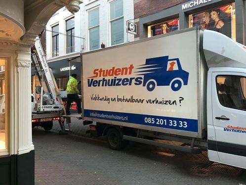 Verhuizer Verhuisbedrijf Verhuisservice StudentVerhuizers, Diensten en Vakmensen, Verhuizers en Opslag, Bedrijfsverhuizingen, Opslag
