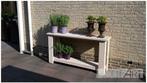 Sidetable steigerhout met onderblad!, Overige materialen, 100 tot 150 cm, Nieuw, Ophalen of Verzenden