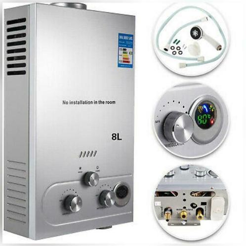 8L propaangas en butaan geiser ook 6L 10L 12L 16L 18L  ✅✅✅, Doe-het-zelf en Verbouw, Geisers en Boilers, Nieuw, Geiser, Propaan of Butaan