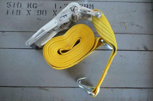 Spanband 4 Ton 9 meter, doos van 8 STUKS., Auto diversen, Aanhangwagen-onderdelen, Nieuw, Ophalen of Verzenden