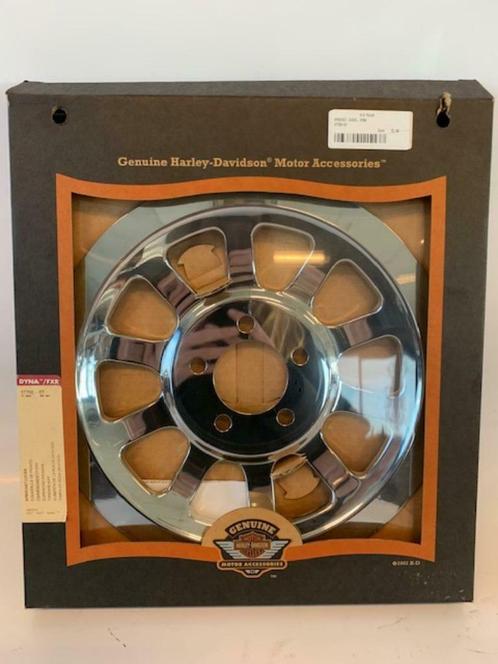 Sprocket cover achterste aandrijf poelie Dyna/Fxr 37756-07, Motoren, Onderdelen | Harley-Davidson, Gebruikt, Ophalen