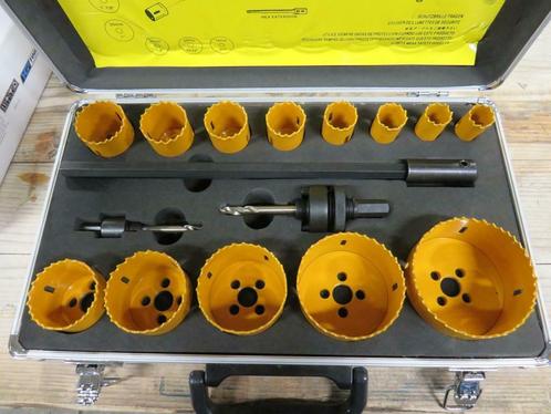 gatenzaagset gaatboorset 16 delig in koffer nieuw, Doe-het-zelf en Verbouw, Gereedschap | Handgereedschap, Nieuw, Ophalen of Verzenden