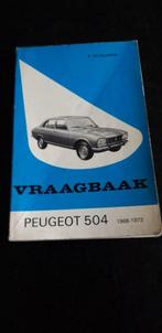 Vraagbaak Peugeot 504