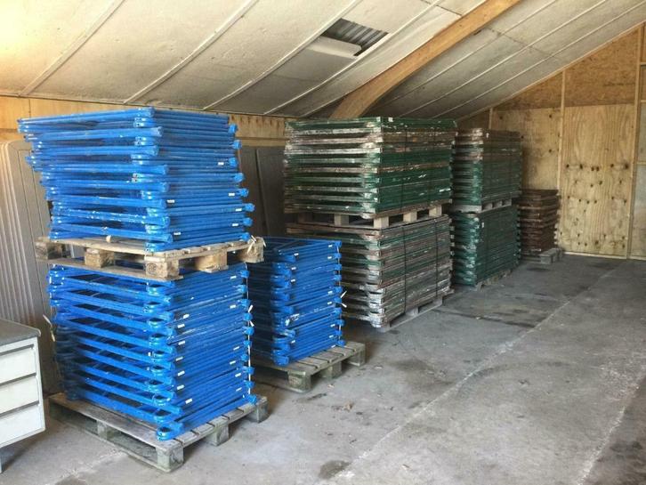 Klapschagen, schagen, metselschagen, bouwschagen, Doe-het-zelf en Verbouw, Steigers, Gebruikt, Gevelsteiger, Ophalen of Verzenden