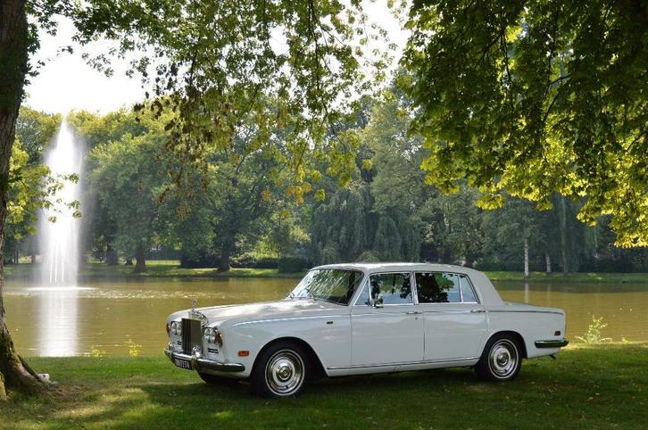 Tehuur Trouwauto Rolls-Royce Silver 6.8 Saloon type II, Diensten en Vakmensen, Verhuur | Auto en Motor