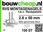 ROCKPANELSPIJKERS RVS EN SCHROEVEN GOEDKOPER UH UH KAN NIET., Nieuw, HPL, Ophalen of Verzenden, Minder dan 20 mm